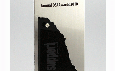 Sales Award aus Metall Aluminium