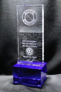 3D Laser Personalisierte Geschenke und Sales Award